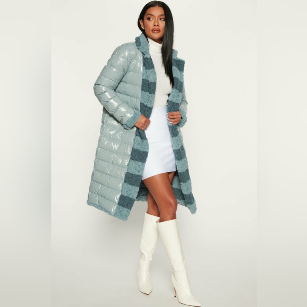Full Effect Reversible Puff Cost Fashion nova teddy puff coat
